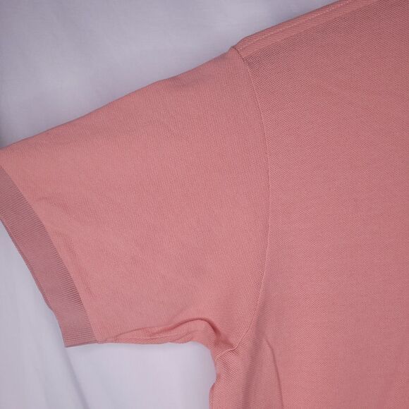 Lacoste Polo Shirt Mens 6 XL Light Red Gator Classic Fit - Picture 3 of 12